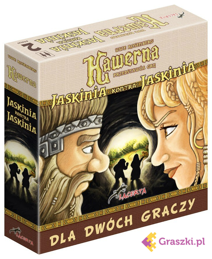 Kawerna: Jaskinia kontra jaskinia | Lacerta // darmowa dostawa od 249.99 zł // wysyłka do 24 godzin! // odbiór osobisty w Opolu